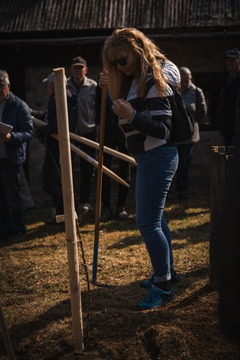 Obrezovanje sadovnjaka ob Prežihovi bajti